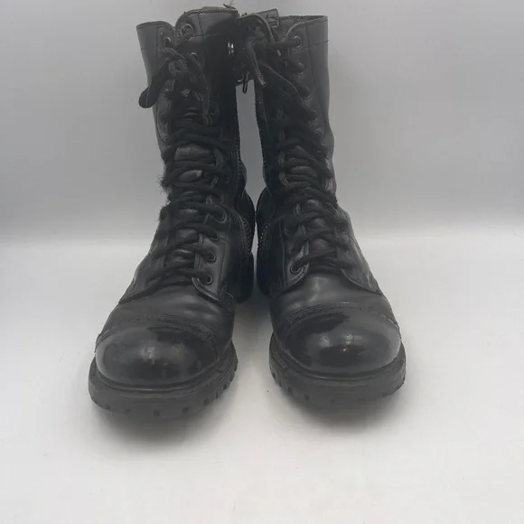 CORCORAN MEN'S 10 INCH SIDE ZIPPER BOOT 985 Black Leather - Picture 6 of 15